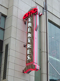 AMC Theatres Chicago Signange